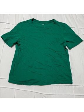 Express Kelley Green Skimming Tee